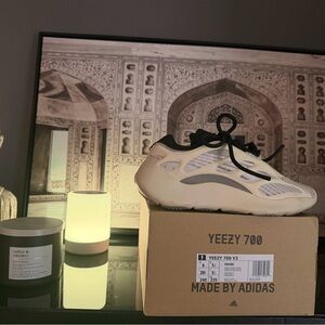 Adidas Yeezy 700 V3 Cream and Black Sneakers